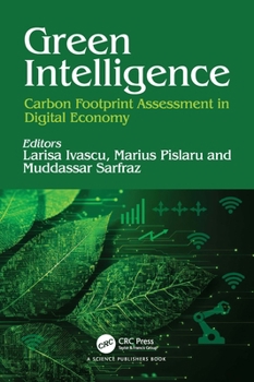 Hardcover Green Intelligence: Carbon Footprint Assessment in Digital Economy Book