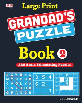 Paperback Large Print GRANDAD'S PUZZLE Book 2 [Large Print] Book