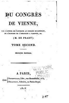 Paperback Du Congrès de Vienne - Tome II [French] Book