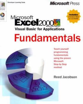 Paperback Microsoft Excel 2000/Visual Basic for Applications Fundamentals [With (2)] Book