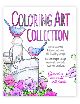 Hardcover Coloring Art Collection Book