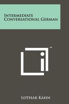 Paperback Intermediate Conversational German Book