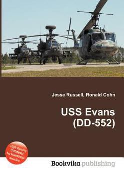 Paperback USS Evans (DD-552) Book