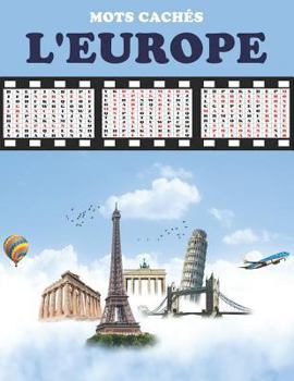 Paperback Mots Cachés - l'Europe: Apprendre dans une forme de jeu [French] Book