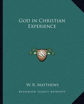 Paperback God in Christian Experience Book