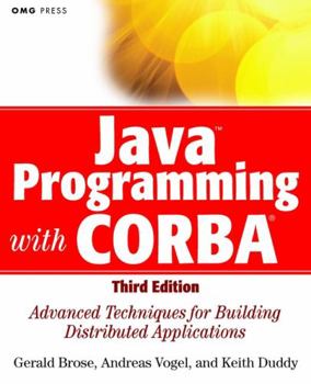 Paperback Java Programming with CORBA: Advanced Techniques for Building Distributed Applications Book