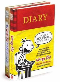 Paperback Diary of a Wimpy Kid Blank Journal/DIY Bundle Book