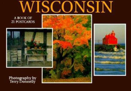 Wisconsin: A Book of 21 Postcards