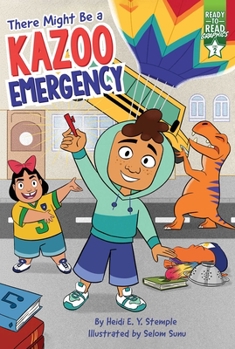 Hardcover There Might Be a Kazoo Emergency: Ready-To-Read Graphics Level 2 Book