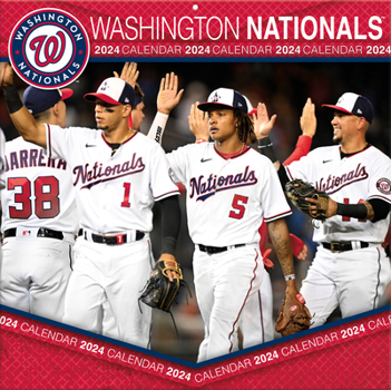 Calendar Washington Nationals 2024 12x12 Team Wall Calendar Book