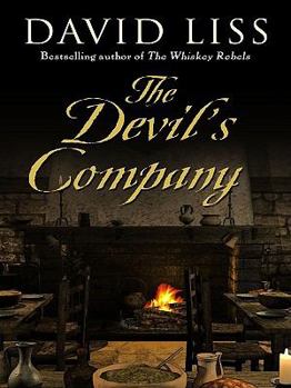 Hardcover Devil's Company [Large Print] Book