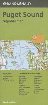 Map Rand McNally Puget Sound, Washington Regional Map Book