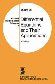 Paperback Differential Equations and Their Applications: An Introduction to Applied Mathematics Book