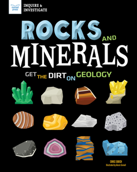 Hardcover Rocks and Minerals: Get the Dirt on Geology Book