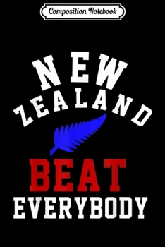 Composition Notebook: New Zealand Rugby  Journal/Notebook Blank Lined Ruled 6x9 100 Pages