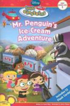 Paperback Mr. Penguin's Ice-Cream Adventure [With 12 Flash Cards] Book