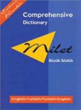 Hardcover Milet Comprehensive Dictionary (English–Turkish & Turkish–English) Book