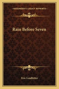 Paperback Rain Before Seven Book