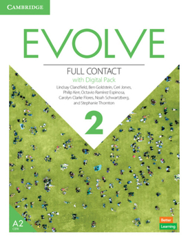 Paperback Evolve Level 2 Full Contact with Digital Pack Book