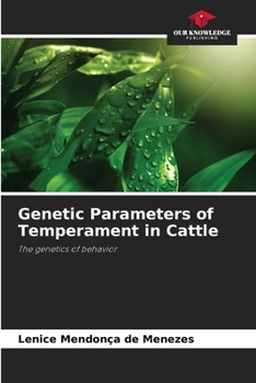 Paperback Genetic Parameters of Temperament in Cattle Book