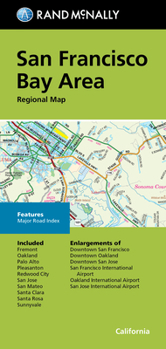 Mass Market Paperback Rand McNally Folded Map: San Francisco Bay Area Regional Map Book