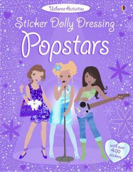 Popstars - Book  of the Usborne Sticker Dressing