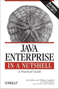 Paperback Java Enterprise in a Nutshell: A Practical Guide Book