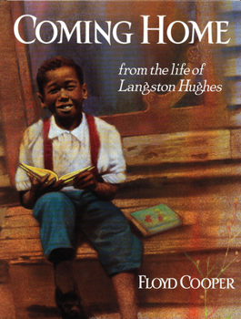Paperback Coming Home: From the Life of Langston Hughes Book
