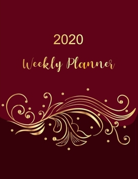 Weekly Planner: Weekly Planner Organizer: 1 Year Calendar Agenda Organizer Diary Planner. One Year Planner Organizers and Calendar | Daily Weekly, Monthly and To do list