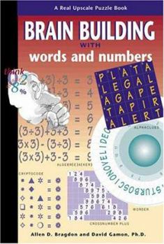 Paperback Brain Building Games with Words & Numbers (Mostly) Book
