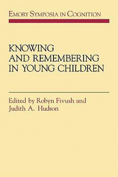 Paperback Knowing and Remembering in Young Children Book