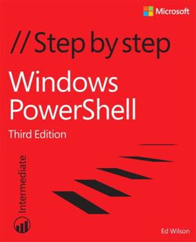 Paperback Windows Powershell Step by Step Book