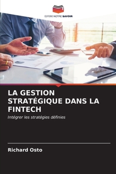 La Gestion Stratégique Dans La Fintech