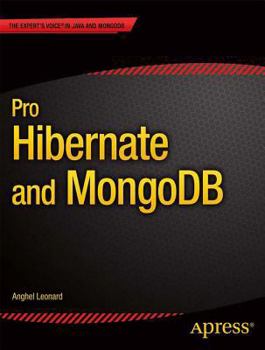 Paperback Pro Hibernate and MongoDB Book