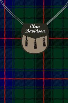 Paperback Clan Davidson Tartan Journal/Notebook Book