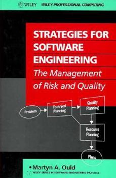 Hardcover Strategies for Software Engineering: The Management of Risk and Quality Book
