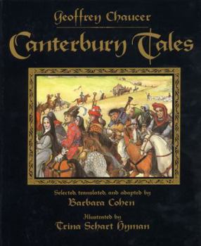 Hardcover Canterbury Tales Book