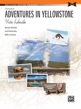 Paperback Adventures in Yellowstone: Sheet Book