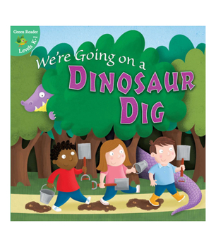 Paperback We're Going on a Dinosaur Dig Book