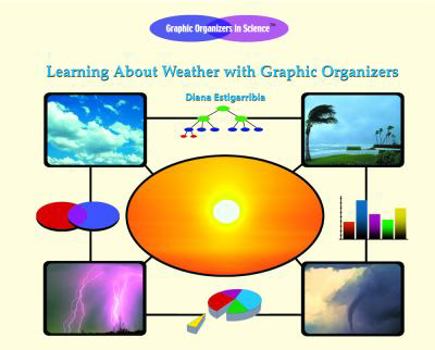 Library Binding Learning about Weather with Graphic Organizers Book