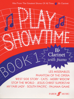 Paperback Fred Glover & Roy Stratford: Play Showtime Book 1: For Clarinet & Piano Book