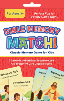 Paperback Bible Memory Match!: Classic Memory Game for Kids Book