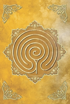 Paperback The Chakra-Vyuha Labyrinth Journal: Watercolor Sunrise by Ravensdaughter Book