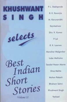 Khushwant Singh Selects Best Indian Short Stories - Book  of the Khushwant Singh Selects Best Indian Short Stories