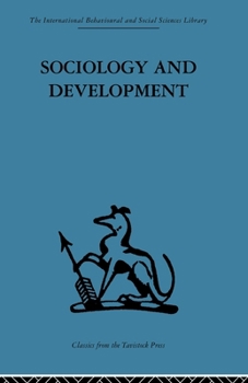 Paperback Sociology and Development Book