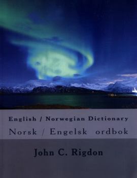 Paperback English / Norwegian Dictionary: Norsk / Engelsk ordbok Book