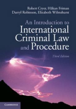 Paperback An Introduction to International Criminal Law and Procedure Book