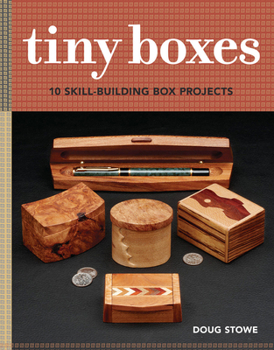 Paperback Tiny Boxes: 10 Skill-Building Box Projects Book