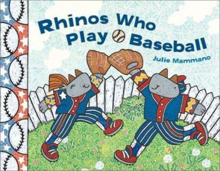 Hardcover Rhinos Who Play Baseball Book