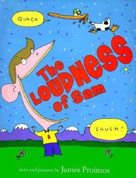 Hardcover The Loudness of Sam Book